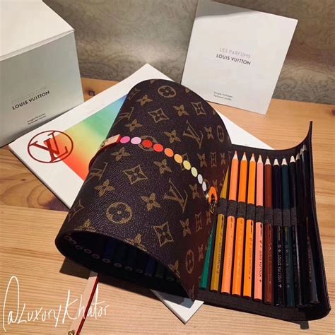 louis vuitton colored pencils price|louis vuitton journal refill.